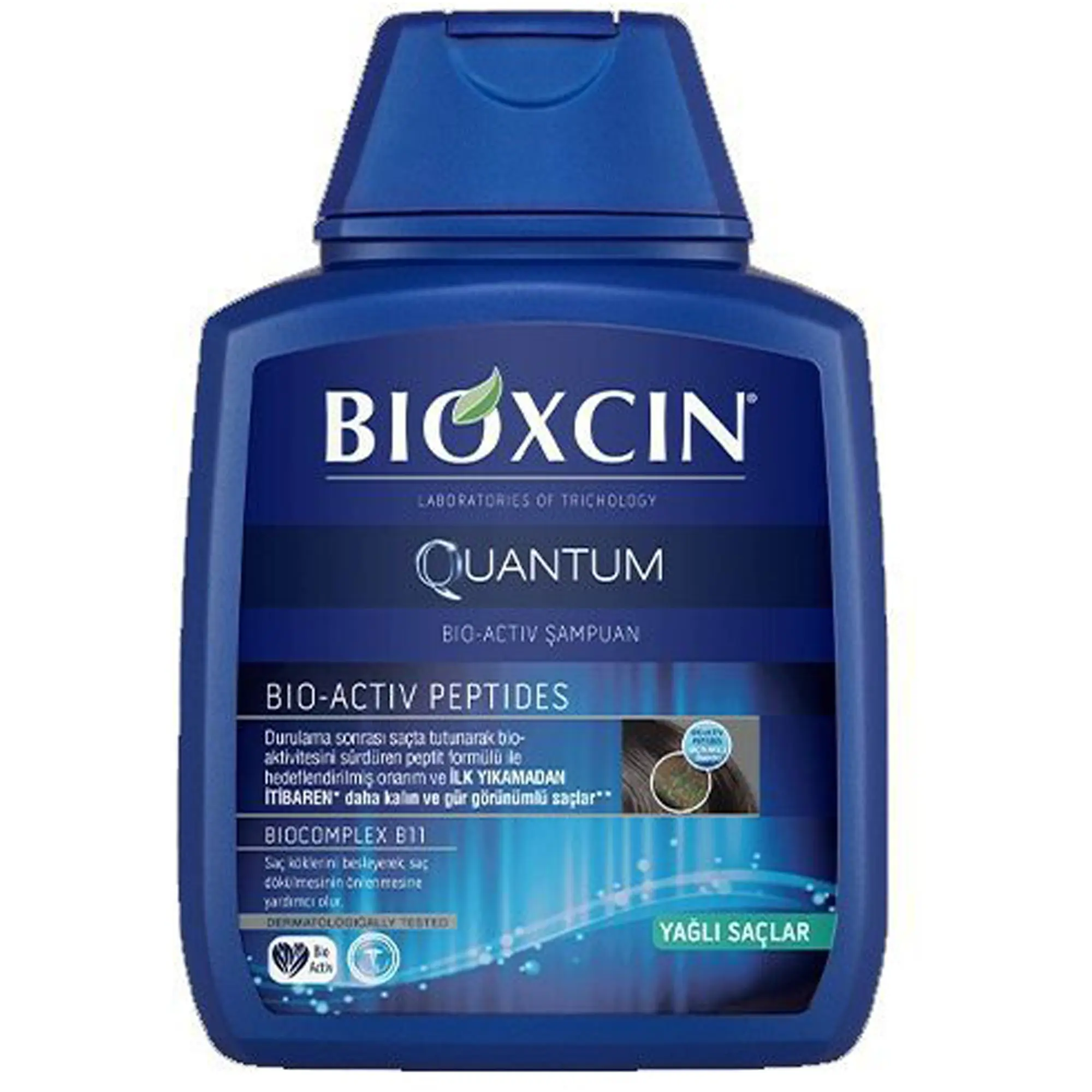 10 شامپو موی چرب Quantum بیوکسین ( 300 میلی لیتر ) - تصویر 1