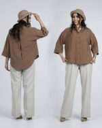 شومیز پشت بست پری ( فروش فقط عمده )