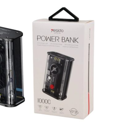 پاور بانک فست شارژ یسیدو YP35 QC3.0 PD 22.5W ظرفیت 10000 میلی آمپر ساعت