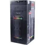اسپیکر چمدانی بلوتوثی برودو BTS-2099 + میکروفون و ریموت کنترل - تصویر 2