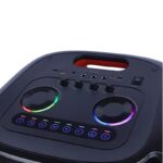 اسپیکر چمدانی بلوتوثی برودو BTS-2121 + میکروفون و ریموت کنترل - تصویر 3