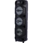 اسپیکر چمدانی بلوتوثی ایکس بیس ABS-8305 + میکروفون و ریموت کنترل - تصویر 4