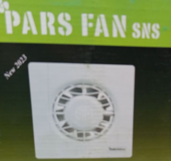 5 هواکش 10 سانتی pars fan sns - تصویر 1
