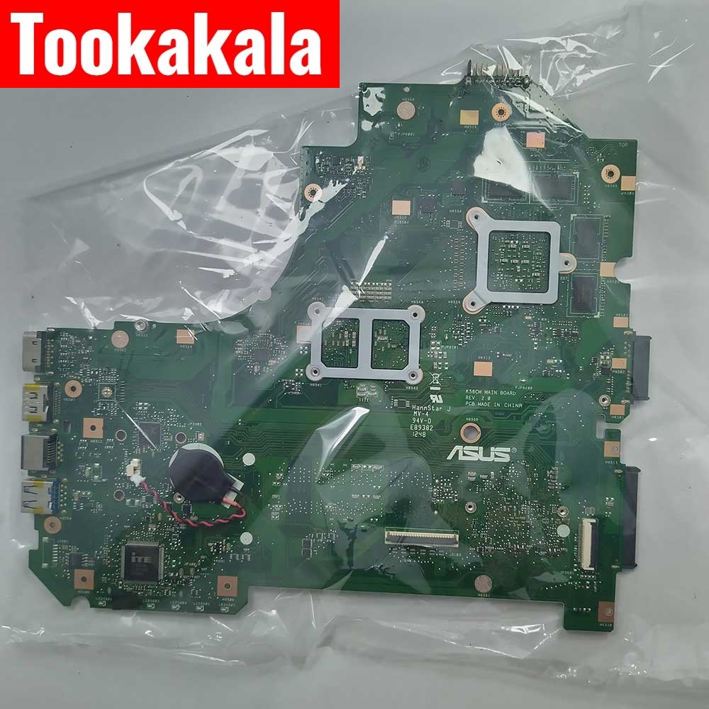 لپ تاپ ایسوز مادربرد k56 پردازنده cor i5 نسل 3 استوک