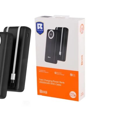 پاور بانک فست شارژ بیوا BP-040 PD 22.5W ظرفیت 20000 میلی آمپر ساعت