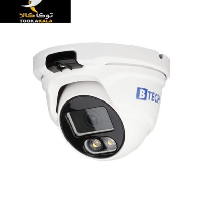 دوربین AHD دام 2MP-2.8 دید در شب رنگی (وارم لایت) برند B-TECH مدل DMHD2WL-BT2228