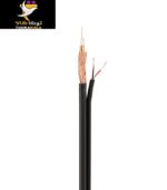 کابل کواکسیال Coaxial ترکیبی SIEMENS مغزی 0.7 برق 2.5 متراژ 305 متری رنگ مشکی - تصویر 2