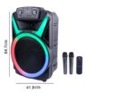 اسپیکر چمدانی بلوتوثی ایکس بیس ABS-15103 + میکروفون و ریموت کنترل
